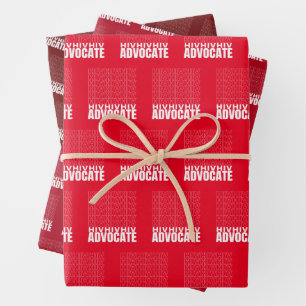 HIV HIV-Advocate Geschenkpapier Set