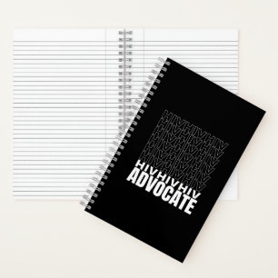 HIV HIV-Advocate Notizbuch