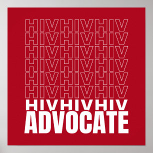 HIV HIV-Advocate Poster