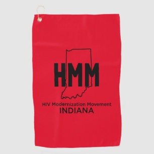 HIV-Modernisierungsbewegung Indiana Golfhandtuch