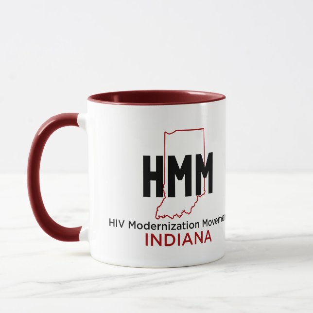 HIV-Modernisierungsbewegung Indiana Tasse (Links)