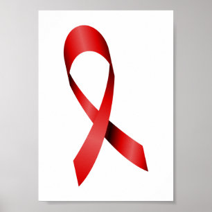 HIV Ribbon Poster