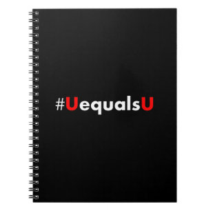 HIV Undetectable Equals Untransmittable - Minimali Notizblock