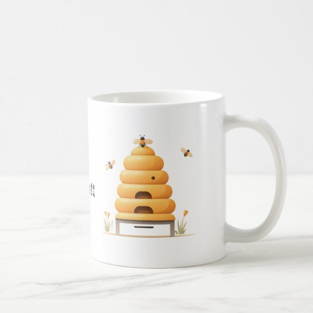 HiveCraft: Elegante Cup-Designs Inspiriert von Nat Kaffeetasse (Rechts)