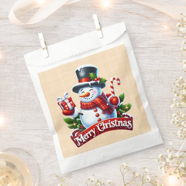 Hivernale Festive Geschenktütchen (Ausgeschnitten)