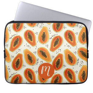 Hiya Papaya Pattern Laptopschutzhülle