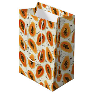 Hiya Papaya Pattern Mittlere Geschenktüte