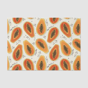 Hiya Papaya Pattern Seidenpapier