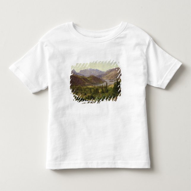 Hjelle in Valders, Fliesen-Fjord, 1835 Kleinkind T-shirt (Vorderseite)