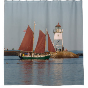 Hjordis & Grand Marais Light Duschvorhang