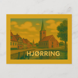 Hjørring Dänemark Kirche Postkarte