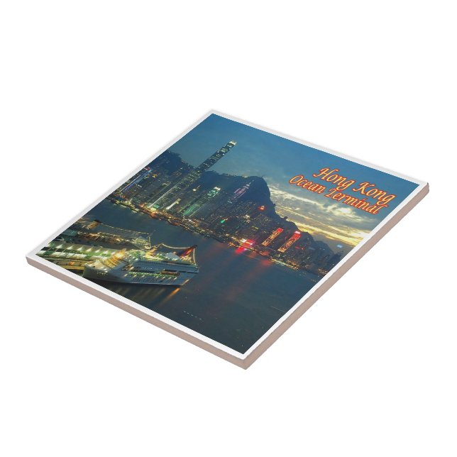 HK009 OCEAN TERMINAL Hong Kong, Asien, Fliese (Seite)