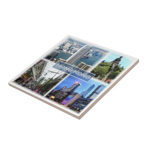 HK011 HONGKONG, Souvenir, Fliese