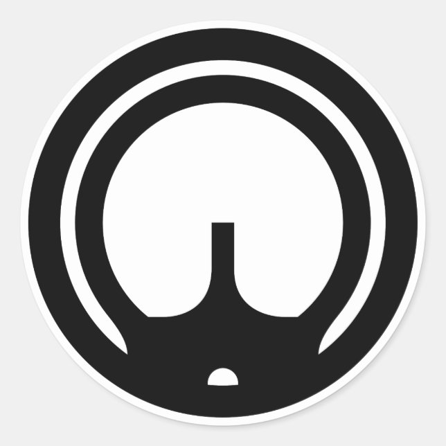 HK 94/MP5 Sehenswürdigkeiten Runder Aufkleber (Vorderseite)