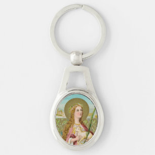 Hl. Agnes von Rom (BC 01) Schlüsselanhänger