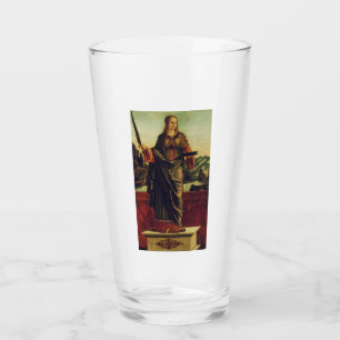 Hl. Anastasia von Rom Premium Kunst Glas