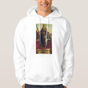 Hl. Anastasia von Rom Premium Kunst Hoodie