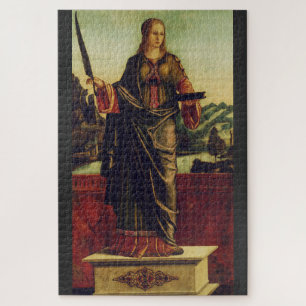 Hl. Anastasia von Rom Premium Kunst Puzzle