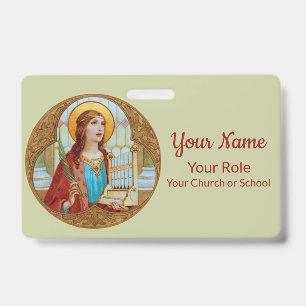 Hl. Cäcilia von Rom (BK 003) Ausweis