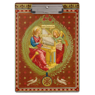 Hl. Cäcilia von Rom (SNV 36) Klemmbrett