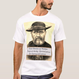 Hl. Damien-Schutzpatron der Ausgestoßenen T-Shirt
