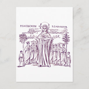 Hl. Felicitas von Rom und sieben Söhne Postkarte