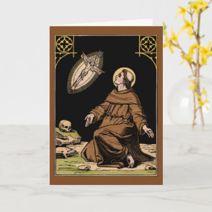 Hl. Franz von Assisi, Seraphischer Vater, Karte