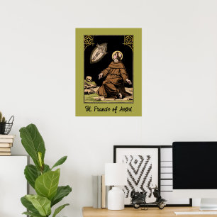 Hl. Franz von Assisi, Seraphischer Vater,  Poster