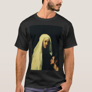 Hl. Franziska von Rom Schutzengel Fine Art T-Shirt
