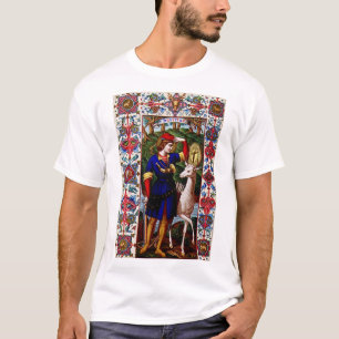 Hl. Hubert von Liege am Hof T-Shirt