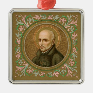 Hl. Ignatius von Loyola (BK 050) Ornament Aus Metall