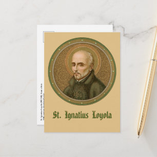 Hl. Ignatius von Loyola (BK 050) (Stil 1) Postkarte