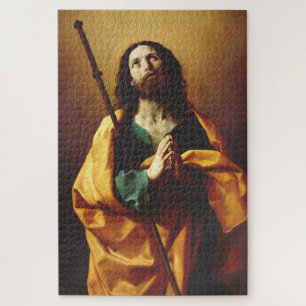 Hl. Jakobus der Ältere von Guido Reni Kunst Puzzle