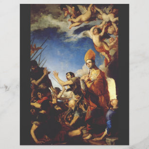 Hl. Januarius, Bischof von Benevent - Fine Art Flyer