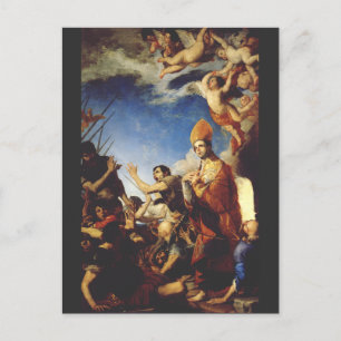 Hl. Januarius, Bischof von Benevent - Fine Art Postkarte