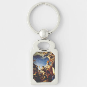Hl. Januarius, Bischof von Benevent - Fine Art Schlüsselanhänger