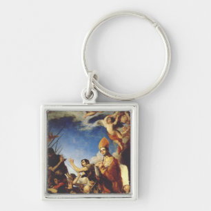 Hl. Januarius, Bischof von Benevent - Fine Art Schlüsselanhänger