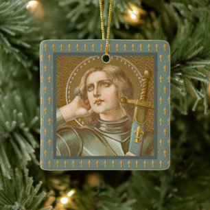 Hl. Johanna von Orléans (JM 28) Keramikornament