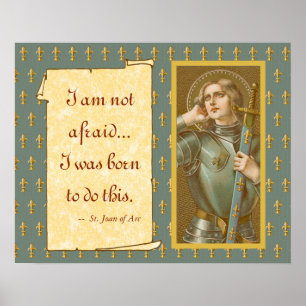 Hl. Johanna von Orléans (JM 28) Poster