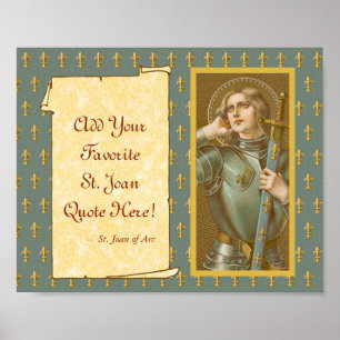 Hl. Johanna von Orléans (JM 28) Poster