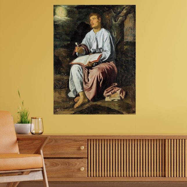 Hl. Johannes auf Patmos, Kunst, Poster (Wohnzimmer 2)