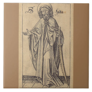 hl. Judas Thaddäus, der Apostel und Bruder Jesu Fliese