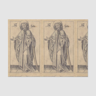 hl. Judas Thaddäus, der Apostel und Bruder Jesu Seidenpapier