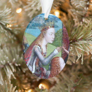 Hl. Katharina von Alexandrien (Detail; M 070) Ornament