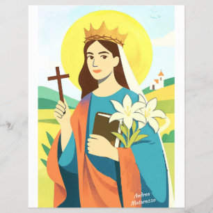 Hl. Katharina von Siena Flyer