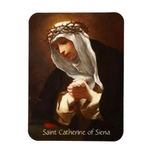 Hl. Katharina von Siena (Franceschini) Vertikal Magnet