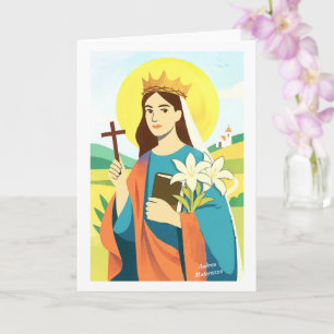 Hl. Katharina von Siena Karte