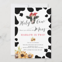 Hl. Kuh Country Farm Sonnenblume Geburtstag