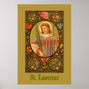 Hl. Laurentius von Rom (PM 04) Poster 1