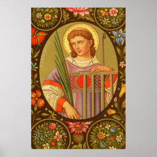 Hl. Laurentius von Rom (PM 04) Poster 2